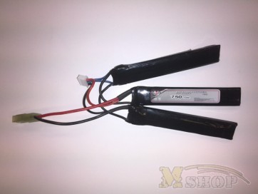 Baterija Li-Po 750mAh 11,1V 15C