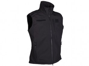 Brezrokavnik SoftShell Črni