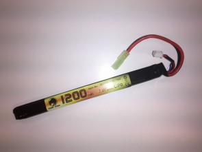 Baterija Li-Po 1200mAh 7,4V 20C