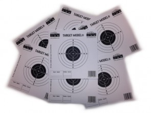 Papirna tarča 17x17 50kos