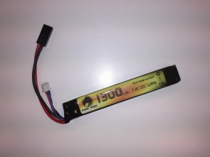 Baterija Li-Po 1300mAh 7,4V 20C