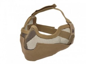 Velika jeklena zaščitna maska - Coyote