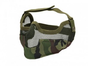 Velika jeklena zaščitna maska - Woodland
