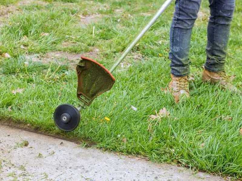 bencinska kosilnica na nitko
